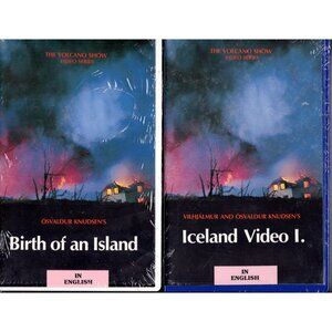 Birth of An Island & Iceland Video I. VHS Iceland Import (Probably PAL European)